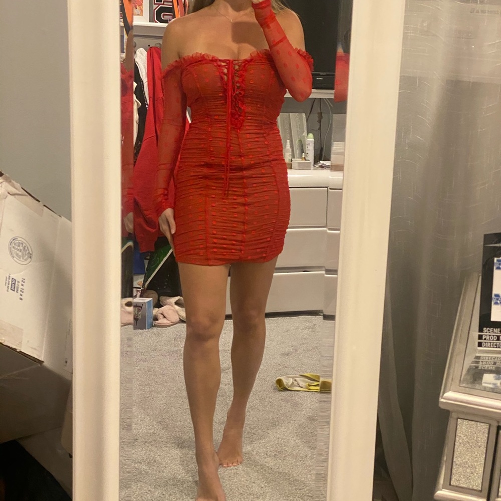 Brand new/ NEVER worn. Tags got lost. Very flattering. Sold out on revolve. - Picture 2 of 3
